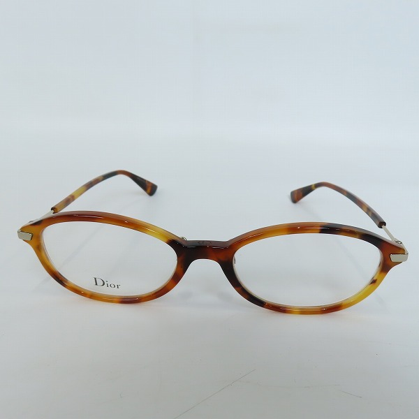 実際に弊社で買取させて頂いたChristian Dior/クリスチャンディオール メガネフレーム アイウェア SX7 145の画像 1枚目