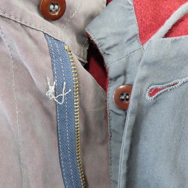 実際に弊社で買取させて頂いたC.P.COMPANY/シーピーカンパニー ウール混ライナー付き コート/48の画像 7枚目