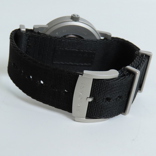 実際に弊社で買取させて頂いたBVLGARI×FRAGMENT/ブルガリ×フラグメント ブルガリブルガリ 自動巻き 腕時計 BB41BSFの画像 2枚目