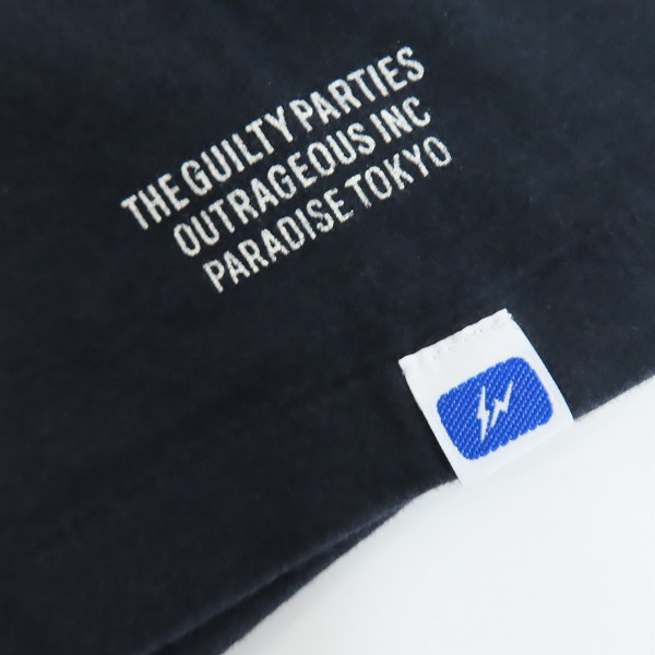 実際に弊社で買取させて頂いたWACKO MARIA×FRAGMENT DESIGN/ワコマリア×フラグメントデザイン THE GUILTY PARTIES 半袖 Tシャツ Mの画像 6枚目