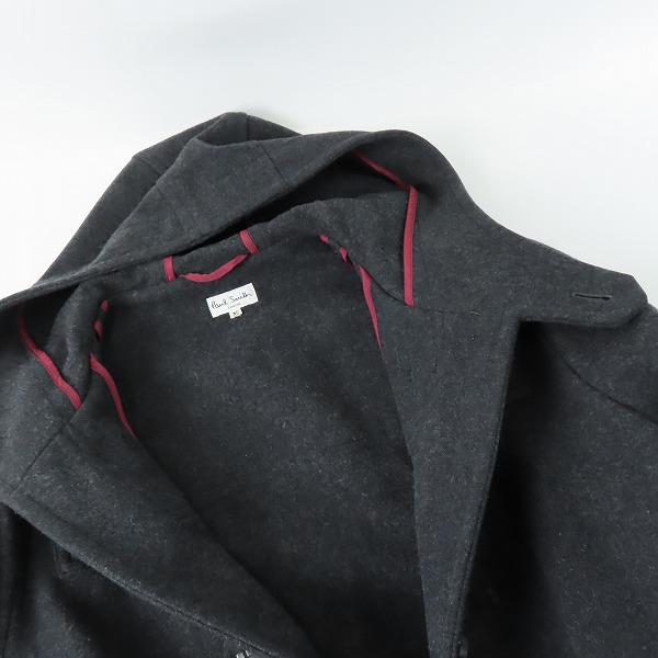 実際に弊社で買取させて頂いたPaul Smith LONDON/ポールスミス ロンドン ウール ダッフルコート/Mの画像 5枚目