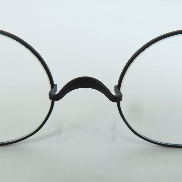 実際に弊社で買取させて頂いたOLIVER GOLDSMITH/オリバー ゴールドスミス 度入り Oval Nero 眼鏡/メガネフレームの画像 4枚目