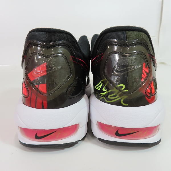 実際に弊社で買取させて頂いたNIKE×ATMOS/ナイキ×アトモス AIR MAX2 LIGHT QS/エアマックス2 ライト クイックストライク CI5590-001/27.5の画像 1枚目