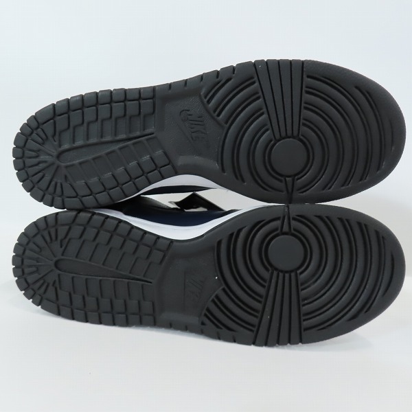 実際に弊社で買取させて頂いた【未使用】NIKE×FRAGMENT DESIGN/ナイキ×フラグメントデザイン DUNK HI/ダンク ハイ ミッドナイトネイビー DJ0383-400 26.5の画像 2枚目