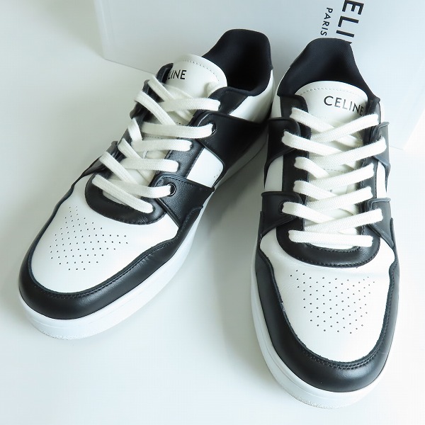 実際に弊社で買取させて頂いたCELINE/セリーヌ CT-04 カーフスキン レースアップ ロースニーカー 346483338C.01WB/41