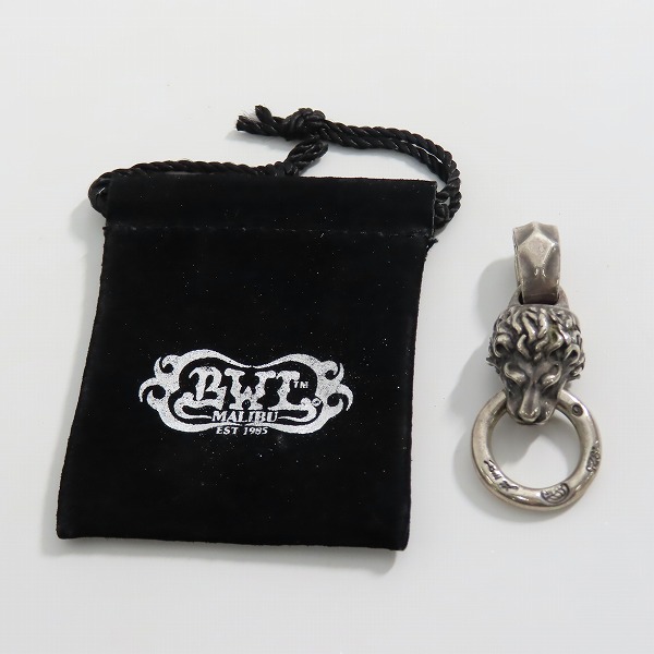 実際に弊社で買取させて頂いたBILL WALL LEATHER/BWL/ビルウォールレザー LION/ライオンヘッド ペンダント トップの画像 6枚目