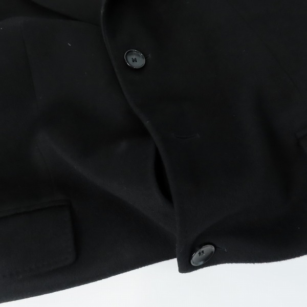 実際に弊社で買取させて頂いたHUGO BOSS/ヒューゴボス COLOMBO PURE CASHMERE/カシミア100% チェスターコート 50の画像 7枚目