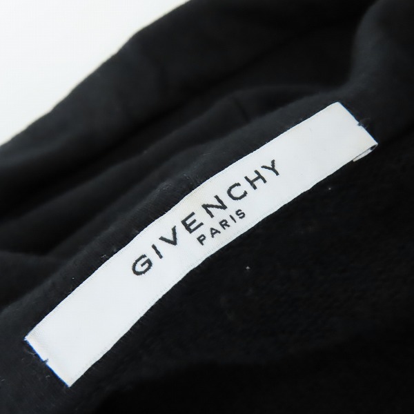 実際に弊社で買取させて頂いたGIVENCHY/ジバンシィ 18AW フロントロゴ スウェット パーカー BM70E7306C /XSの画像 2枚目
