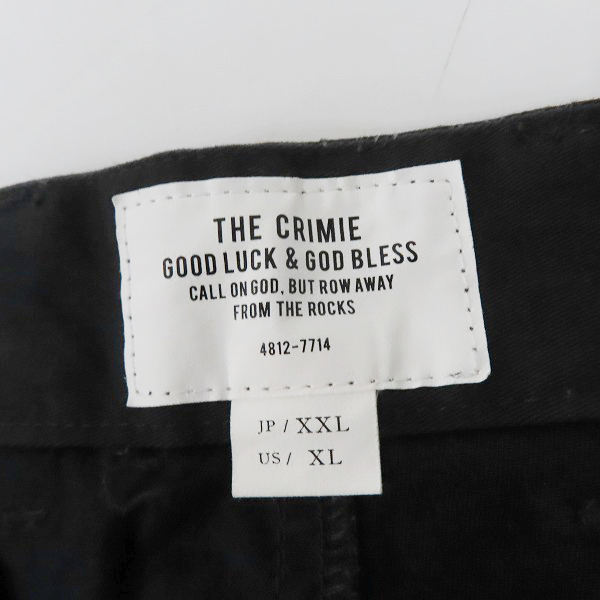 実際に弊社で買取させて頂いたCRIMIE/クライミー 22-23AW TAPERED SLIM FIT CHINO 1550 PANT CR1-02B5-PL07/XXLの画像 3枚目