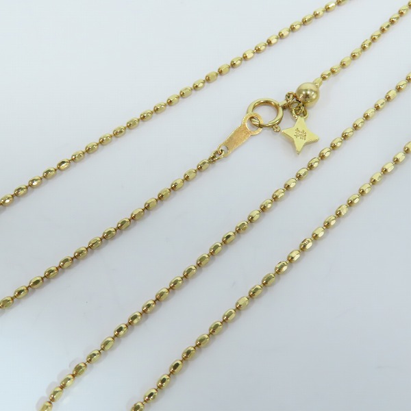 実際に弊社で買取させて頂いたBloody Mary/ブラッディマリー K18 ネックレスチェーン 50cm