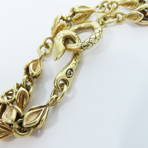 実際に弊社で買取させて頂いた【ギャラ付】Bloody Mary/ブラッディマリー K18 baby mermaid ブレスレットの画像 4枚目