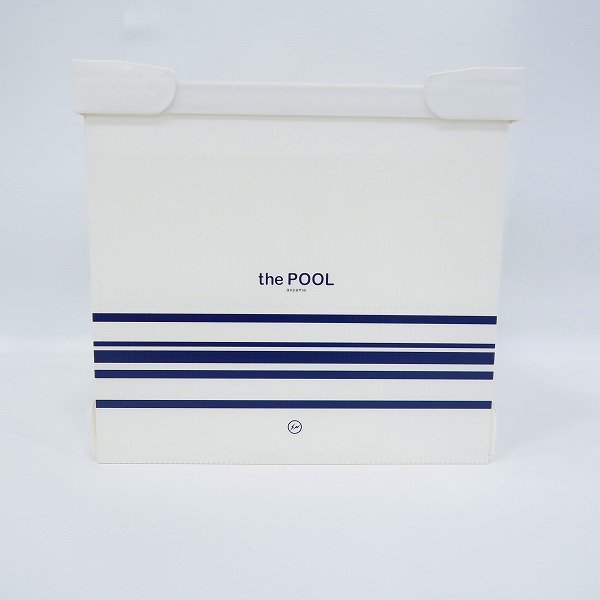 実際に弊社で買取させて頂いたthe POOL aoyama/ザプール青山 DMR STUCKING BOX レコードコンテナボックス WHITE Fragment Design フラグメントデザインの画像 1枚目
