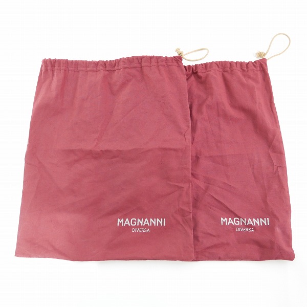 実際に弊社で買取させて頂いたMAGNANNI/マグナーニ サイドゴア プレーン ブーツ 21139/41の画像 9枚目