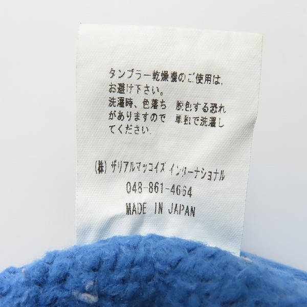 実際に弊社で買取させて頂いたTHE REAL McCOY/リアルマッコイズ スウェット/トレーナー ブルー/Lの画像 4枚目