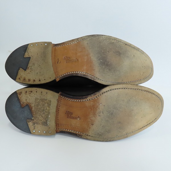 実際に弊社で買取させて頂いたALLEN EDMONDS/アレンエドモンズ LEEDS/リーズ プレーントゥ シューズ 9591/10Cの画像 2枚目
