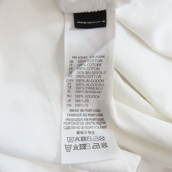 実際に弊社で買取させて頂いたDIESEL BLACK GOLD/ディーゼル ブラック ゴールド バックスタッズ 半袖Tシャツ/Mの画像 3枚目