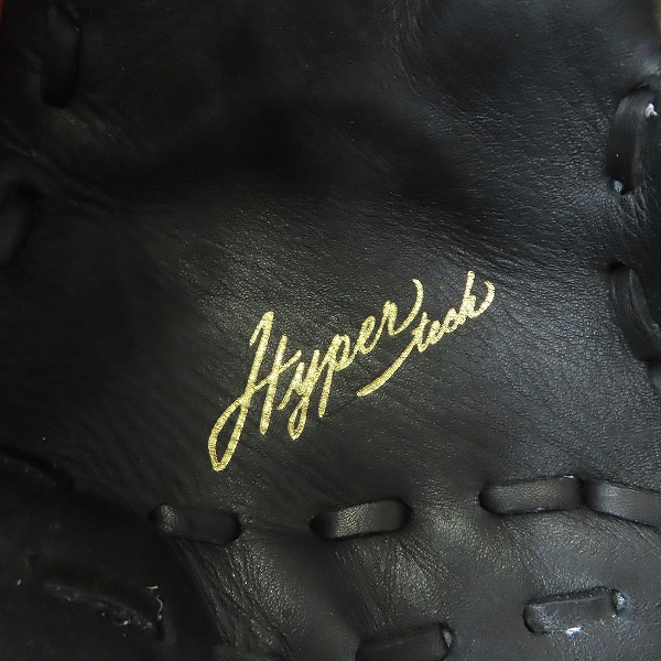実際に弊社で買取させて頂いたRawlings/ローリングス Hyper tech ハイパーテック 軟式 右投げ オールラウンド グローブ/グラブ GR2HTCN55Wの画像 3枚目