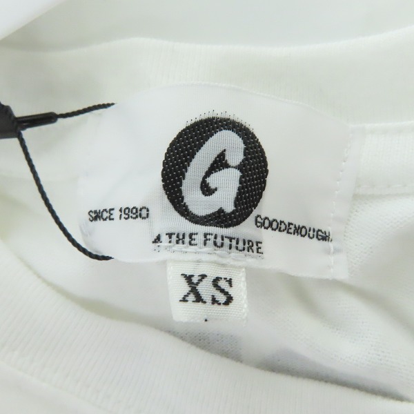 実際に弊社で買取させて頂いた【未使用】GOODENOUGH/グッドイナフ 15 SS ROCK TEE 再構築 プリント Tシャツ GE-157007/XSの画像 2枚目