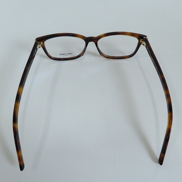 実際に弊社で買取させて頂いたSAINT LAURENT/サンローラン サイドYSLロゴ メガネ/眼鏡フレーム SL M109/F 002の画像 3枚目