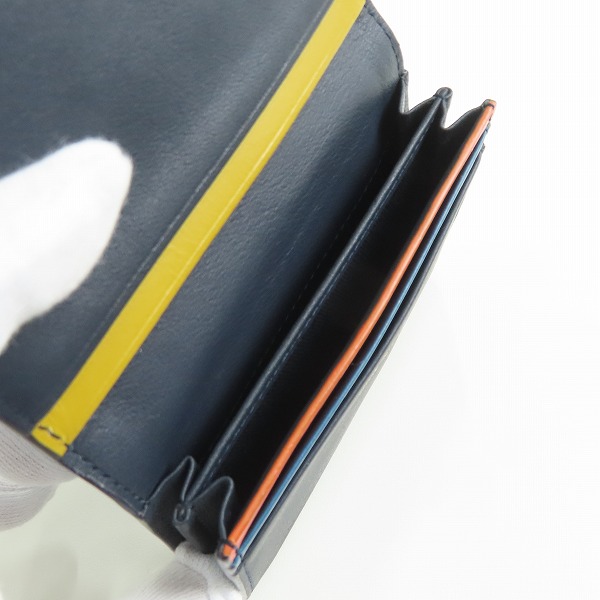 実際に弊社で買取させて頂いたPaul Smith/ポールスミス レザー カードケース/名刺入れの画像 4枚目