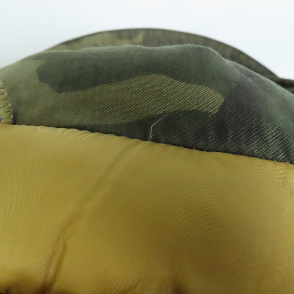 実際に弊社で買取させて頂いたid URBAN RESEARCH×NANGA/アーバンリサーチ×ナンガ ダウンジャケット カモフラ 迷彩/UM11-KC08002/Lの画像 8枚目
