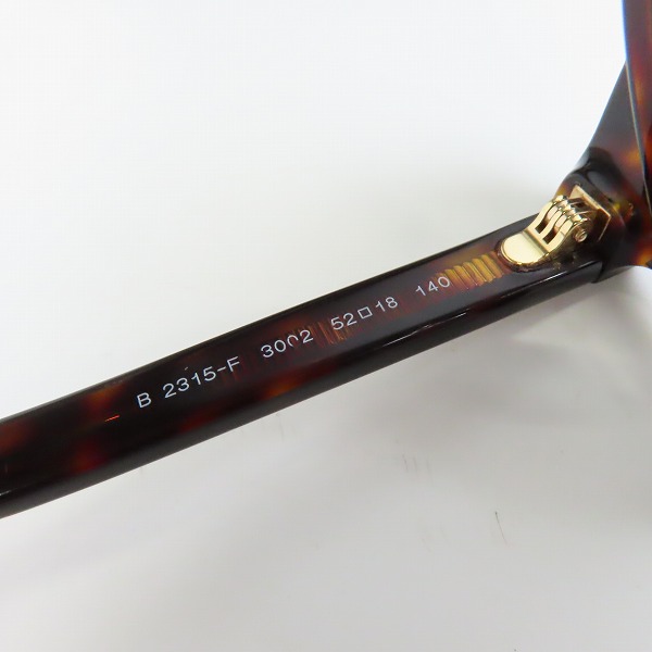 実際に弊社で買取させて頂いたBURBERRY/バーバリー 眼鏡/メガネフレーム/アイウェア B 2315-F 3002の画像 7枚目