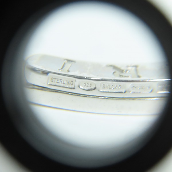 実際に弊社で買取させて頂いたBVLGARI/ブルガリ ロゴ キーリング/キーホルダーの画像 5枚目