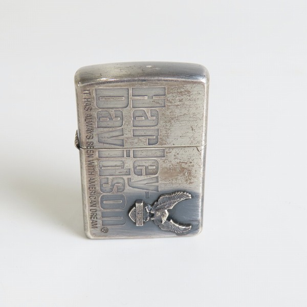 実際に弊社で買取させて頂いたZIPPO/ジッポー HARLEY DAVIDSON/ハーレーダビッドソン プレート張り 1997年製