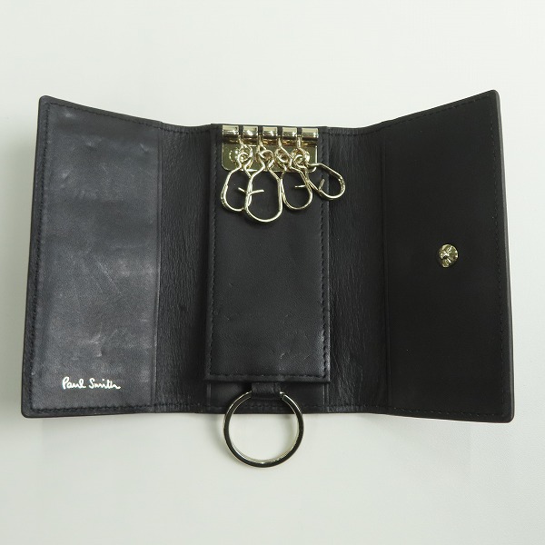 実際に弊社で買取させて頂いたPaul Smith/ポールスミス  4連 レザーキーケースの画像 3枚目