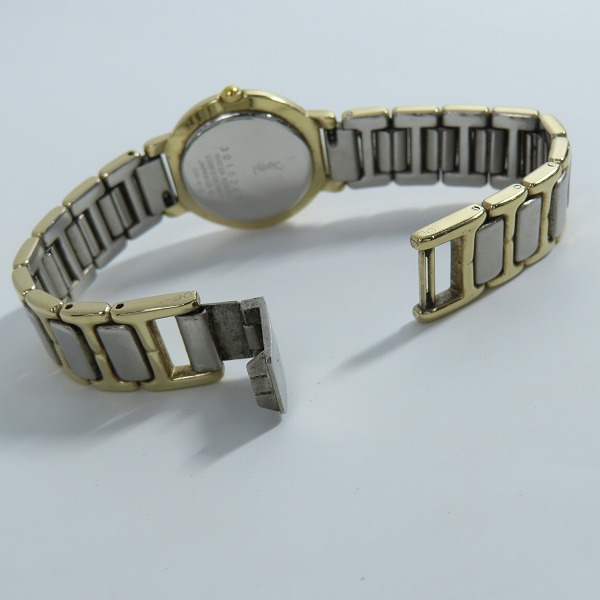 実際に弊社で買取させて頂いたYSL/Yves Saint Laurent/イヴサンローラン クォーツ腕時計 2200-229789 【動作未確認】の画像 3枚目