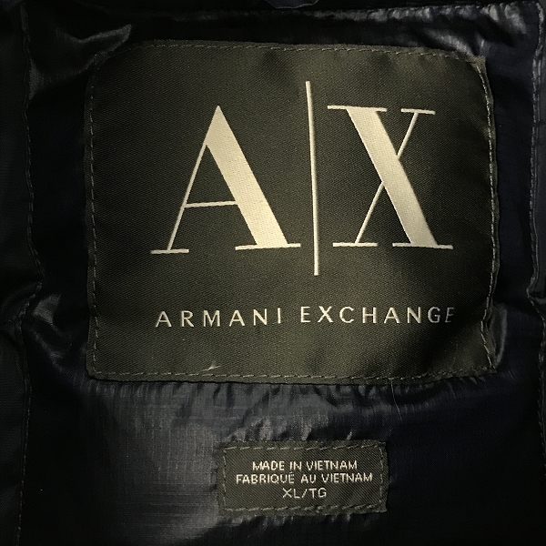 実際に弊社で買取させて頂いたARMANI EXCHANGE/アルマーニ エクスチェンジ スナップボタン ジャケット/XLの画像 2枚目