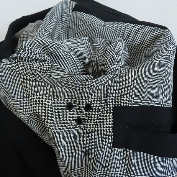 実際に弊社で買取させて頂いたNUMBER(N)INE/ナンバーナイン ウールテーラードジャケット スパイダー size3の画像 7枚目