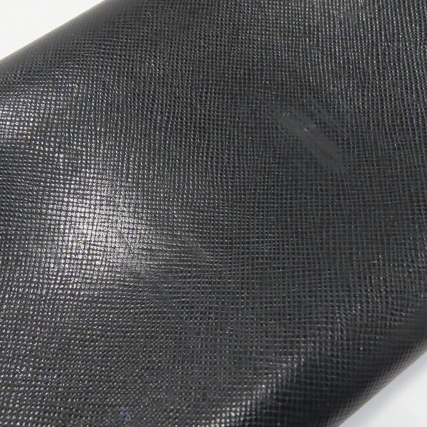 実際に弊社で買取させて頂いたPRADA/プラダ サフィアーノレザー二つ折り長財布の画像 9枚目