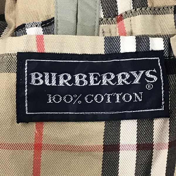 実際に弊社で買取させて頂いたBurberry's/バーバリーズ ノバチェック ステンカラーコート/50の画像 4枚目
