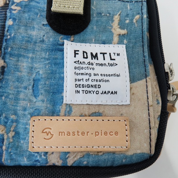 実際に弊社で買取させて頂いたmaster-piece×FDMTL/マスターピース×ファンダメンタル ショルダー ミニバッグ 02347-fd2の画像 6枚目