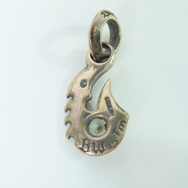 実際に弊社で買取させて頂いたBWL/ビルウォールレザー フィッシュフックチャーム w/クリアストーンの画像 1枚目