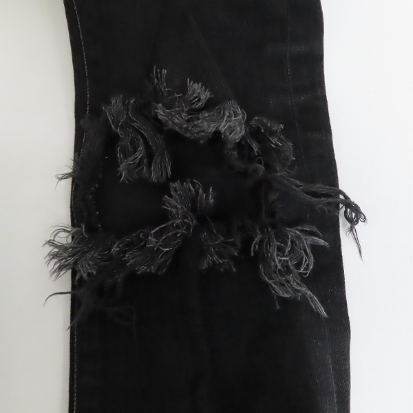 実際に弊社で買取させて頂いたSAINT LAURENT PARIS/サンローランパリ 16AW ニークラッシュスキニーデニムパンツ 398561 Y8691/26の画像 8枚目