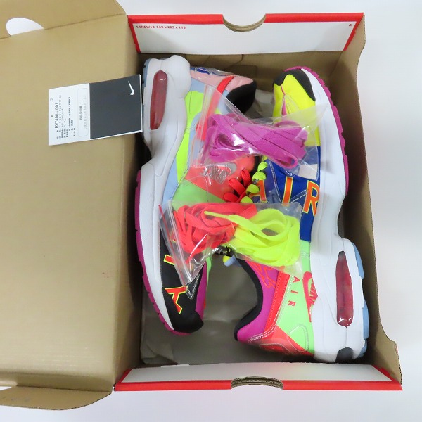 実際に弊社で買取させて頂いたNIKE×ATMOS/ナイキ×アトモス AIR MAX2 LIGHT QS エアマックス2 ライトQS BV7406-001 27.5の画像 8枚目