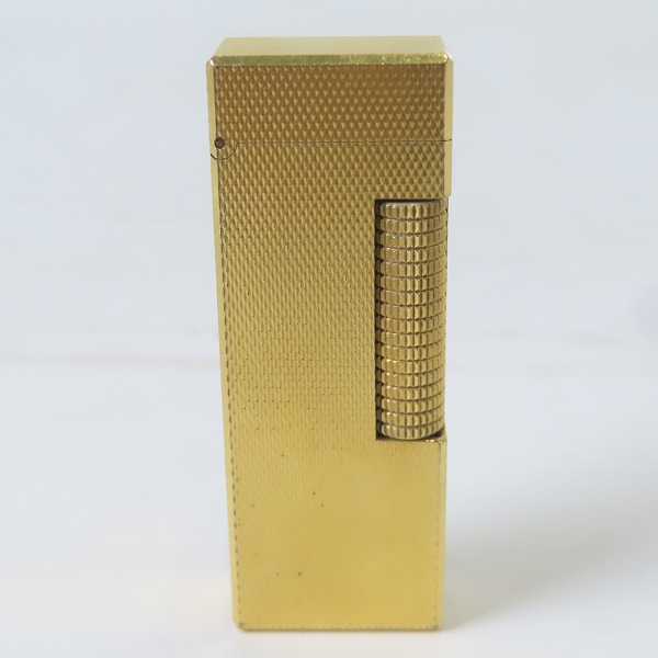 実際に弊社で買取させて頂いたdunhill/ダンヒル サイドローラー ガスライター ゴールドカラー