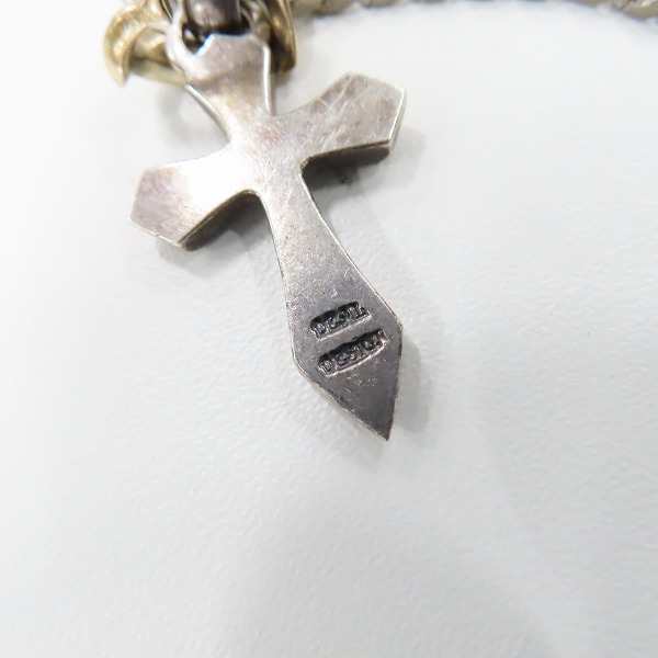 実際に弊社で買取させて頂いたDEAL DESIGN/ディールデザイン  クロス ペンダント/トップ ネックレスチェーンの画像 4枚目