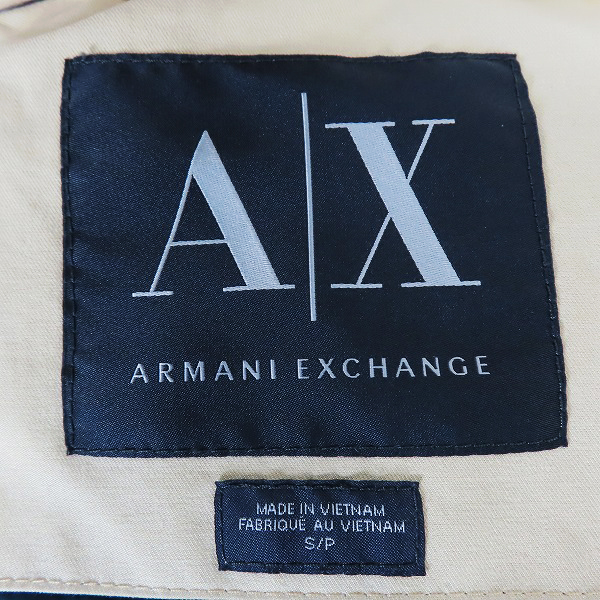 実際に弊社で買取させて頂いたARMANI EXCHANGE/アルマーニエクスチェンジ ダウンベスト Sの画像 2枚目