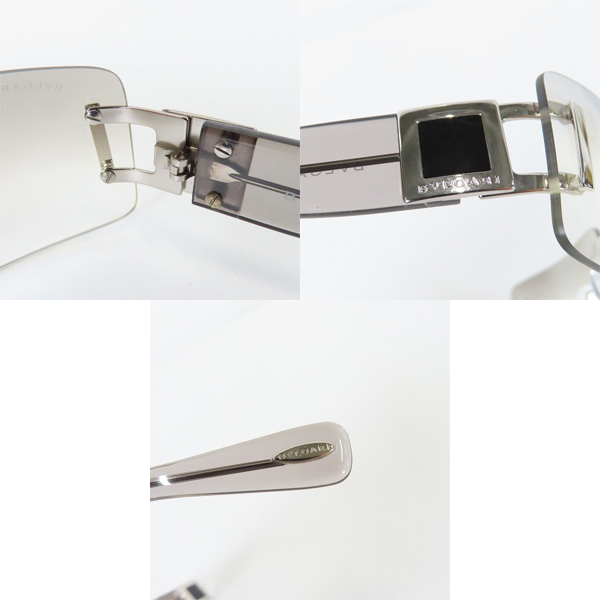実際に弊社で買取させて頂いたBVLGARI/ブルガリ サングラス/アイウェア 626 102/61 BV8058B 518Gの画像 7枚目