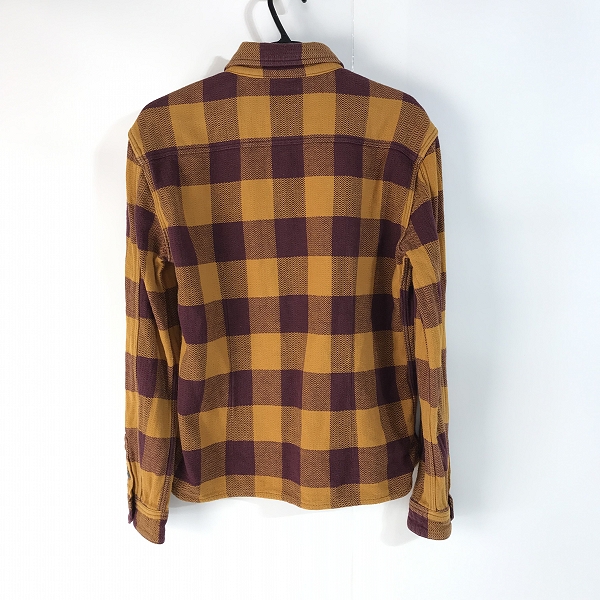 実際に弊社で買取させて頂いたTHE FLAT HEAD/ザフラットヘッド チェック 厚手 フランネルシャツ/40の画像 1枚目