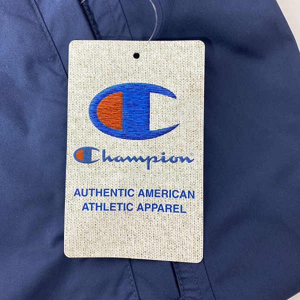 実際に弊社で買取させて頂いた【未使用】Champion/チャンピオン nano universe別注 ノーカラージャケット ネイビー C8-K610 Sの画像 4枚目