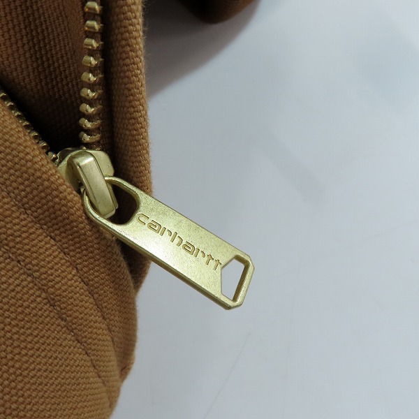 実際に弊社で買取させて頂いたCarhartt/カーハート Active Jacket Thermal Lined アクティブジャケット J131-BRN Sの画像 7枚目