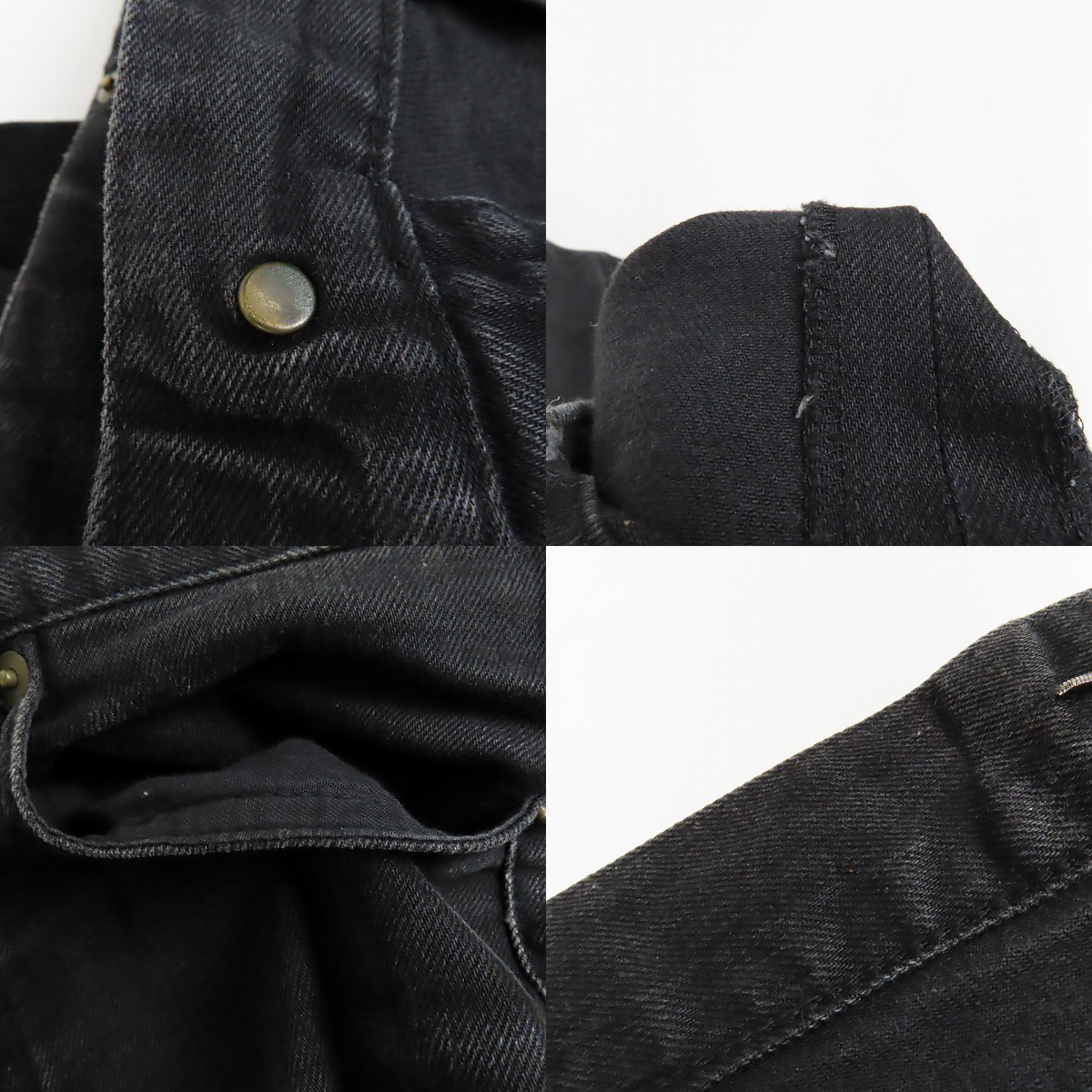 実際に弊社で買取させて頂いたSAINT LAURENT PARIS/サンローランパリ 16AW ニークラッシュスキニーデニムパンツ 398561 Y8691/26の画像 9枚目