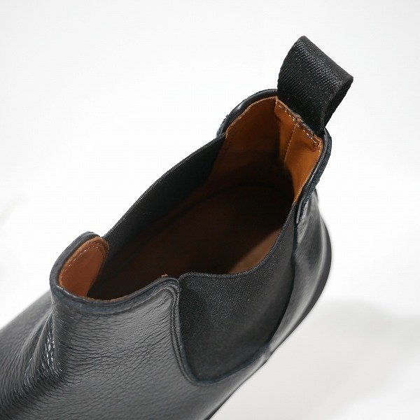 実際に弊社で買取させて頂いたUNITED ARROWS/ユナイテッドアローズ レザー サイドゴアブーツ/41の画像 4枚目