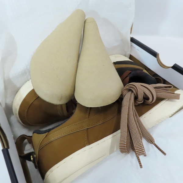 実際に弊社で買取させて頂いたNIKE×Carhartt WIP/ナイキ×カーハート AIR FORCE 1 07 PRM WIP エアフォース1 AV4113-200 26.5の画像 7枚目