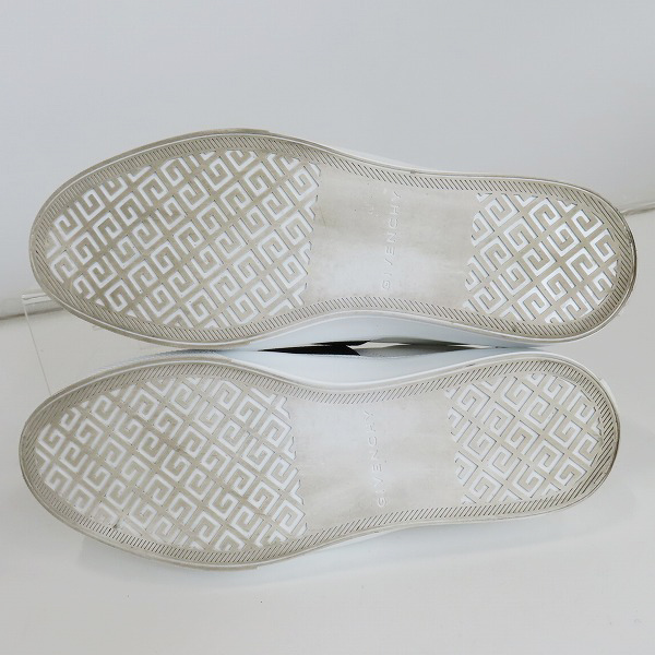 実際に弊社で買取させて頂いたGIVENCHY/ジバンシィ シューズ エラスティック バンド レザー スニーカー/40の画像 2枚目