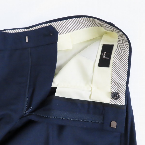 実際に弊社で買取させて頂いたDunhill/ダンヒル スーツ セットアップ SAMURAI BLUE  日本代表 オフィシャルモデル/44S/46L/46Rの画像 6枚目